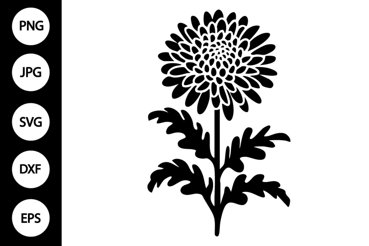 Flower Silhouette Image 21