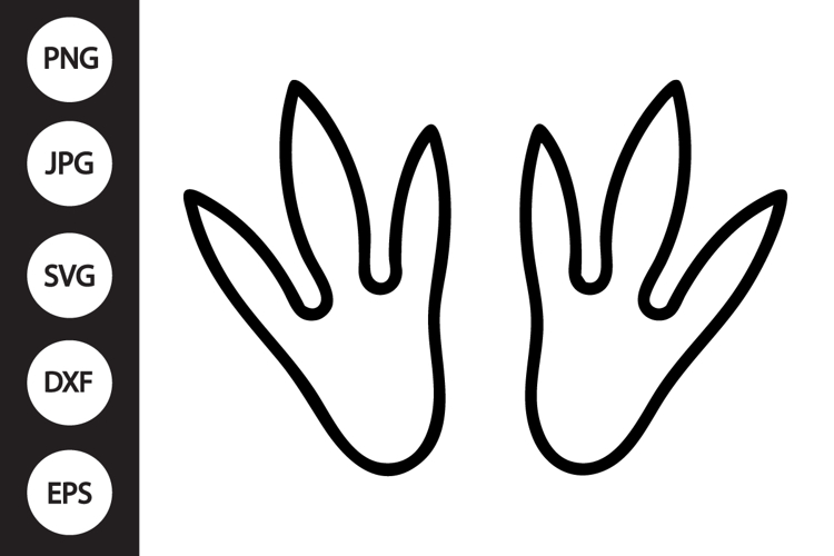 Footprints Clipart Image 9