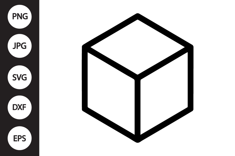 Cube Shape SVG