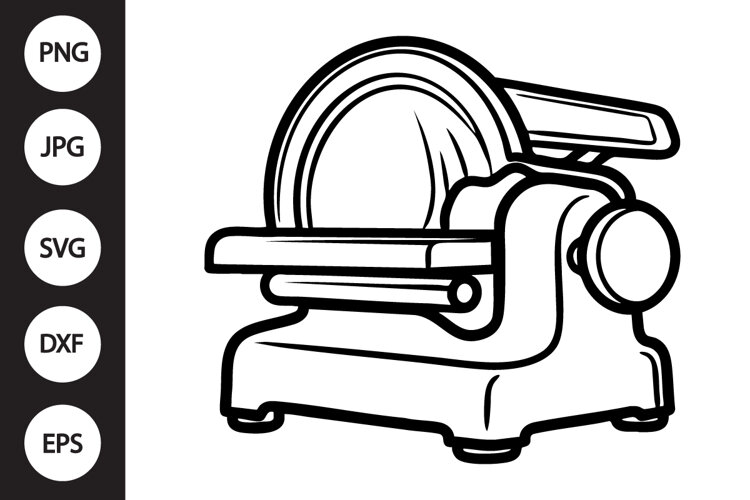 Meat Slicer SVG example image 1