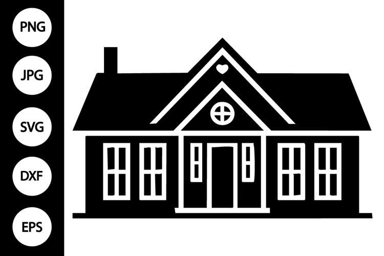 House SIlhouette SVG Image 2