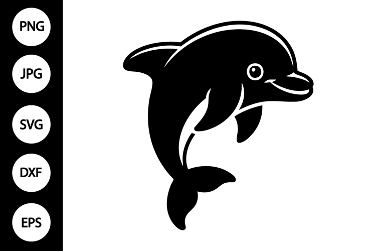 Cute Dolphin Clipart