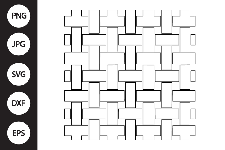 Basket Weave Pattern SVG