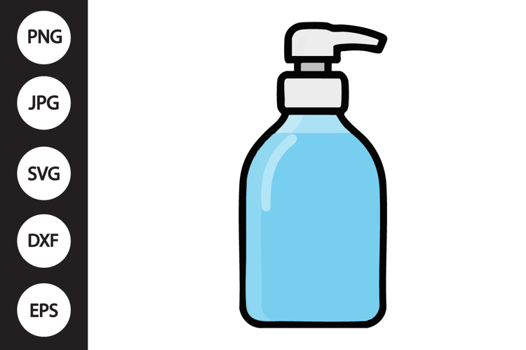 Hand Sanitizer SVG