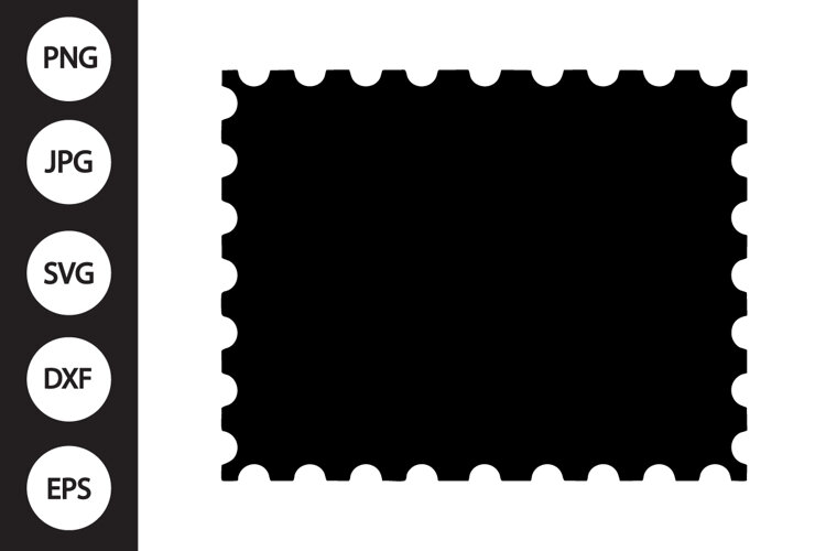 Postal Stamp SVG example image 1
