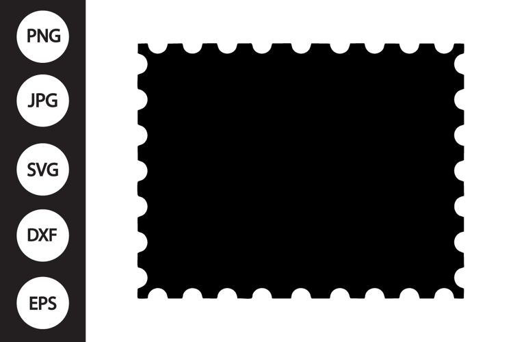 Postal Stamp SVG