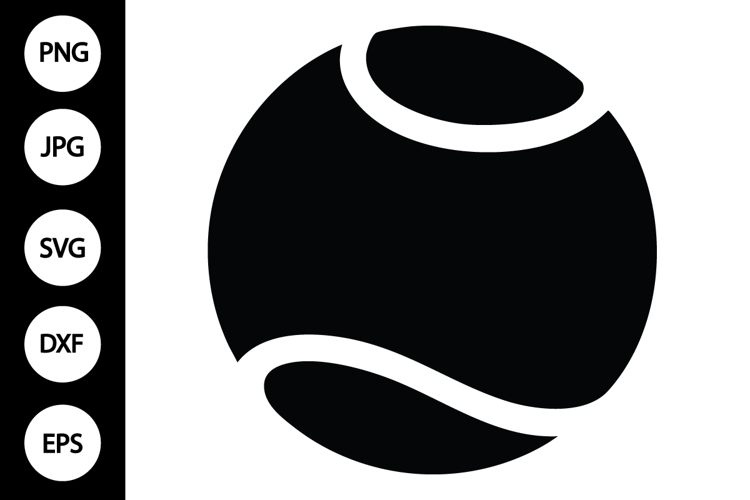 Tennis Ball Svg Image 3