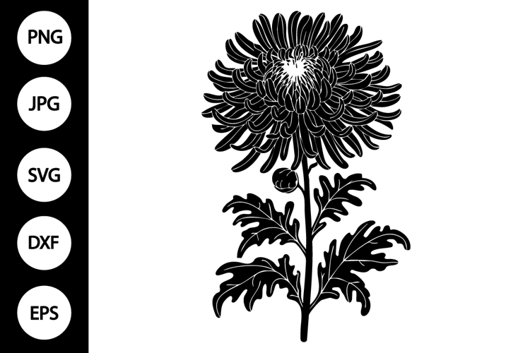Flower Silhouette Image 24