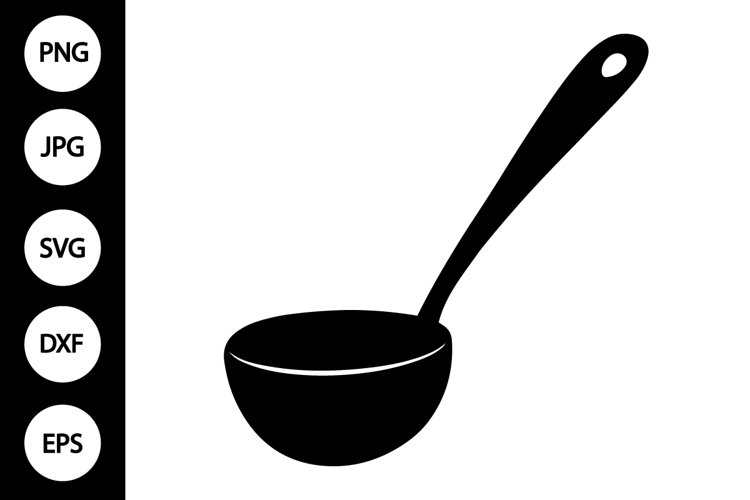 Silhouette Ladle SVG
