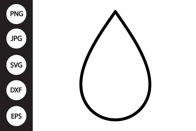 Water Drop SVG example image 1