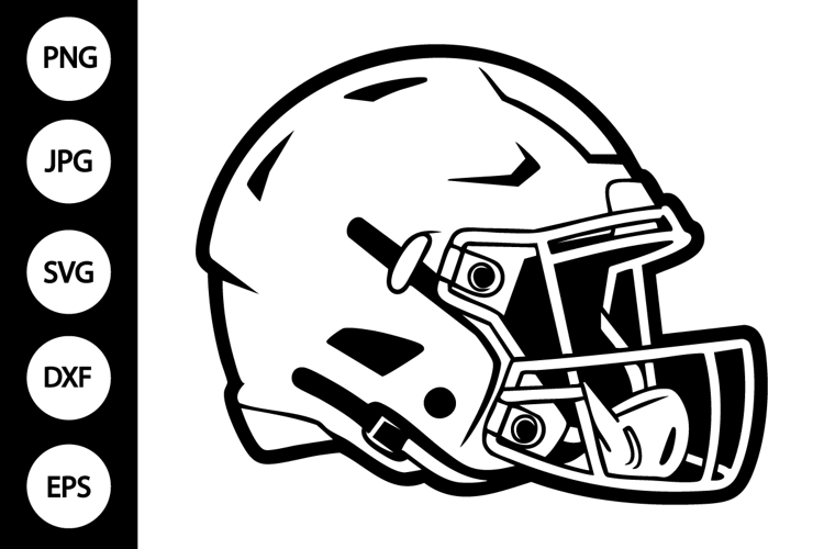 Football Helmet Clipart Image 6