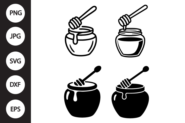 Honey Dripping Clipart Image 4