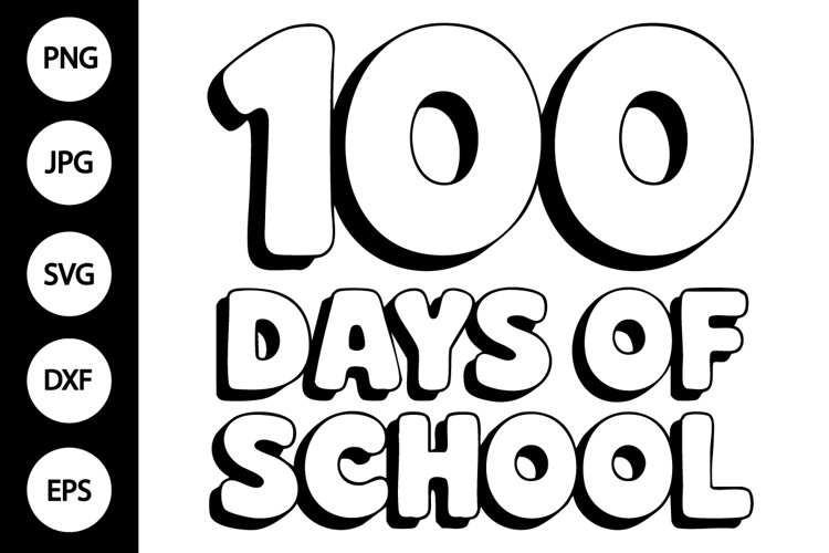 School Clipart Black And White Image 2