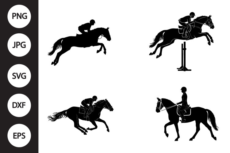 Equestrian SVG, Equestrian Clipart example image 1