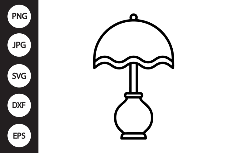 Table Lamp SVG
