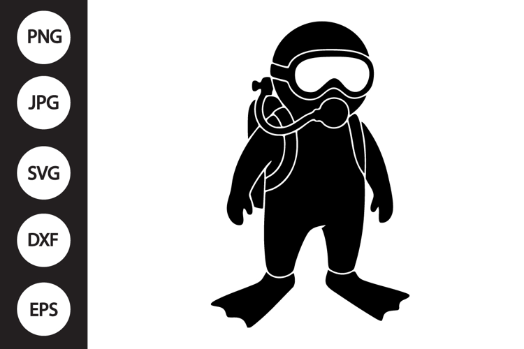 Diver SVG