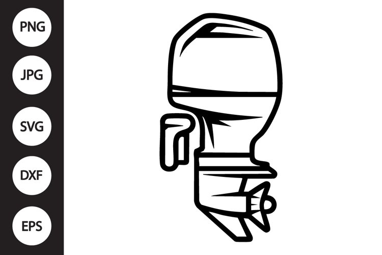 Boat Engine SVG