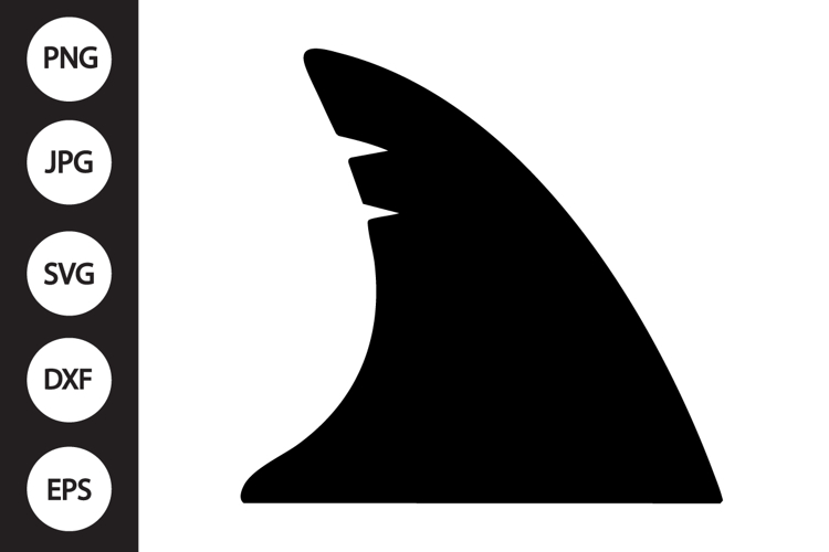 Shark Fin SVG example image 1