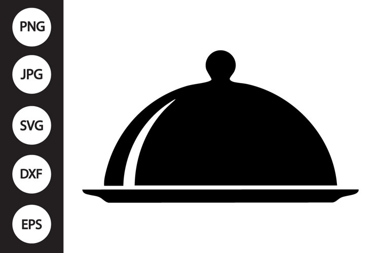 Restaurant Cloche SVG example image 1