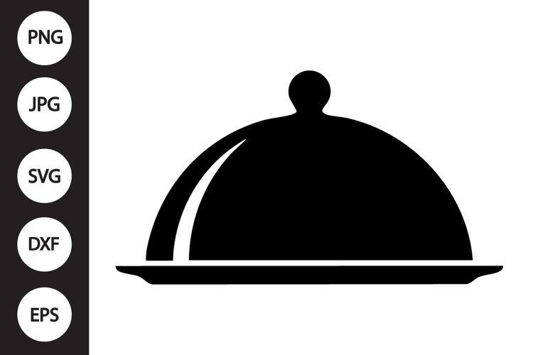 Restaurant Cloche SVG