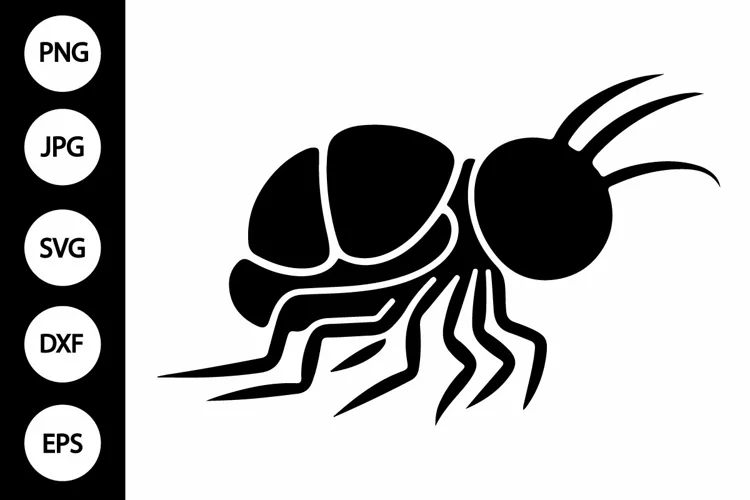 Silhouette Lice SVG
