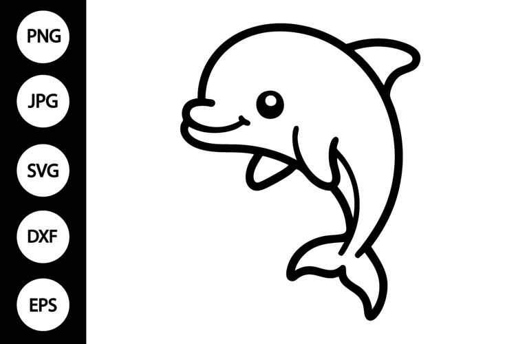 Dolphin Silhouette Image 15