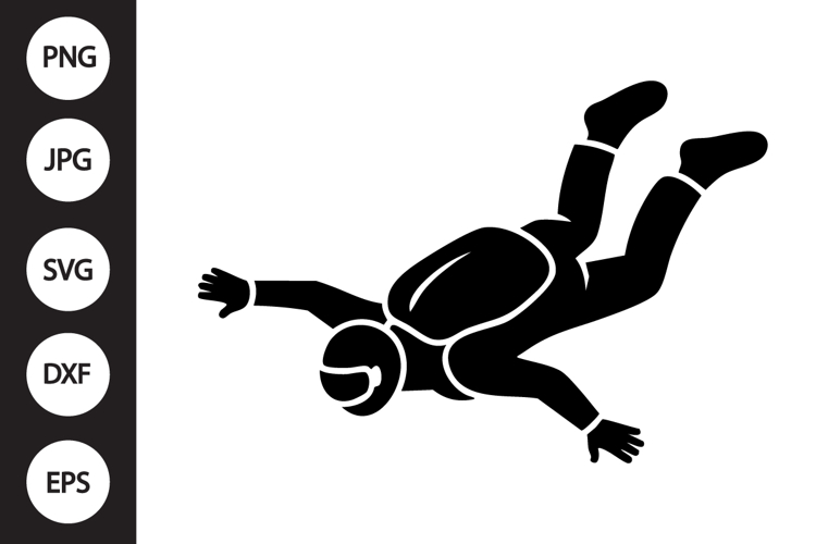 Skydiving Silhouette Image 5