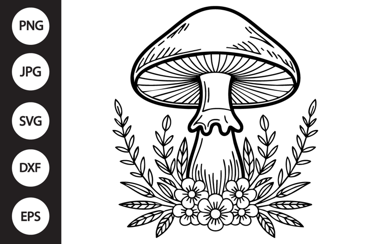 Mushroom Svg Image 4