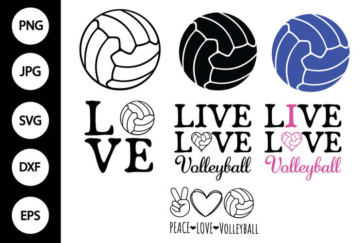 Volleyball SVG Bundle