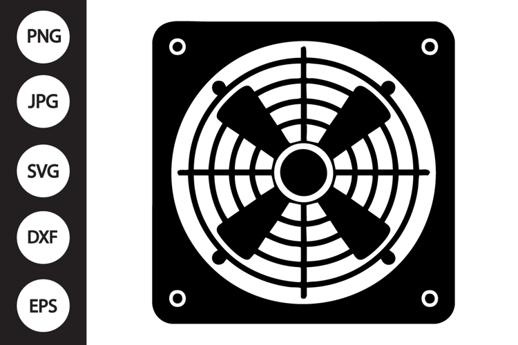 Exhaust Fan SVG