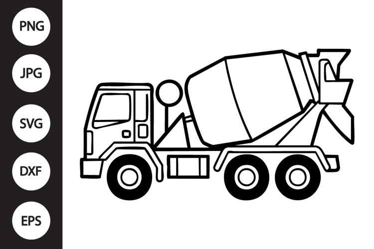 Truck Silhouette Image 12