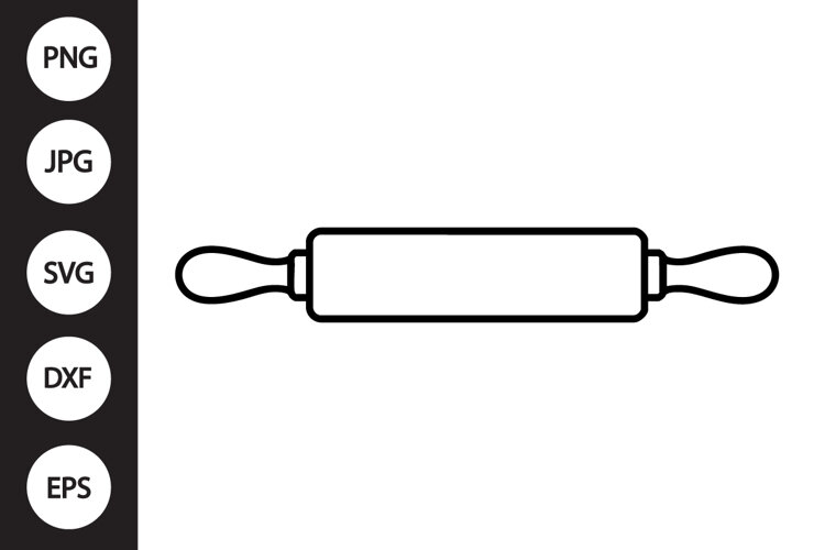 Rolling Pin SVG example image 1