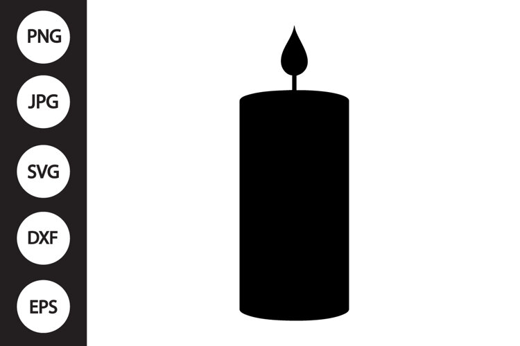 Candle SVG example image 1