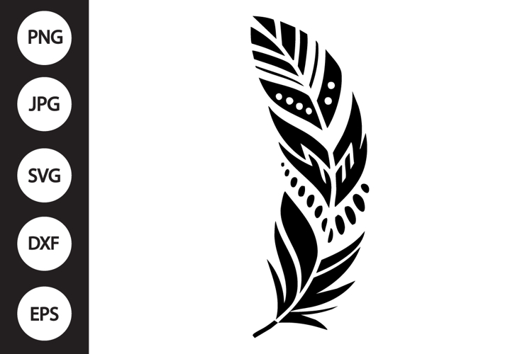 Feather Silhouette Image 21