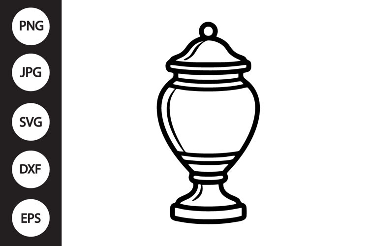 Urn SVG example image 1