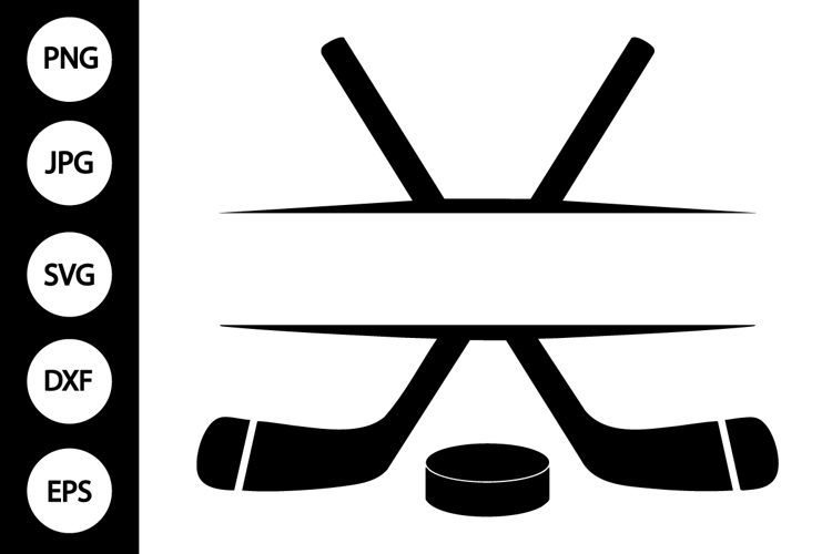 Hockey Sticks Clipart Image 3