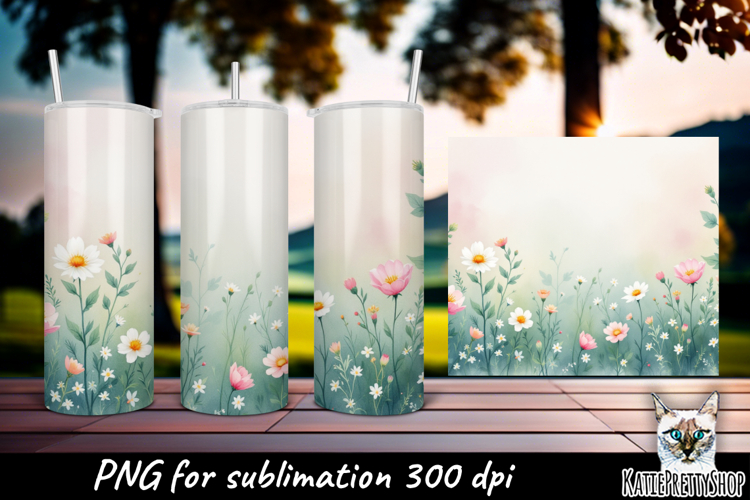 Skinny Tumbler Sublimation Designs Image 5