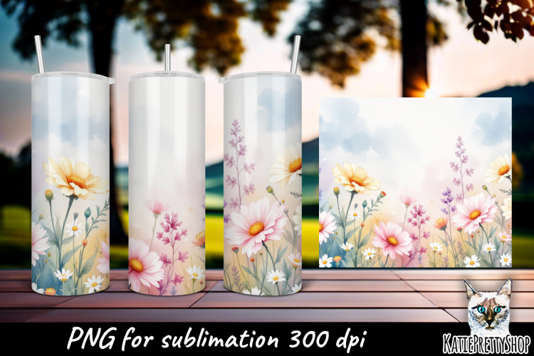 Skinny Tumbler Sublimation Designs Image 3