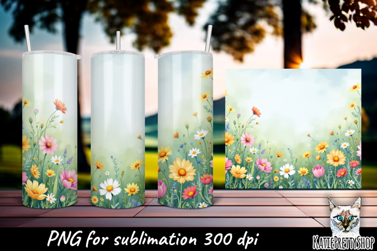 Skinny Tumbler Sublimation Designs Image 2