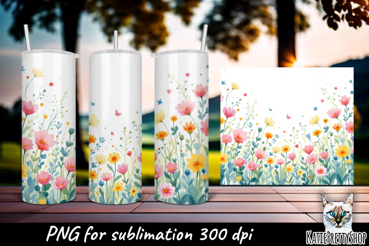 Skinny Tumbler Sublimation Designs