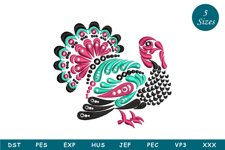  Turkey Embroidery Designs