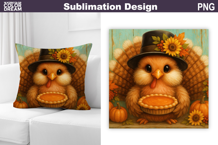 Thanksgiving Turkey Clipart Image 6