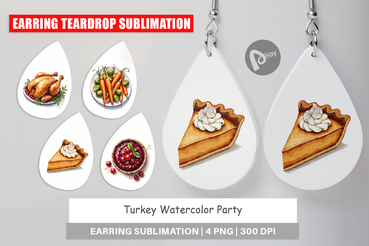 Turkey Party Earring