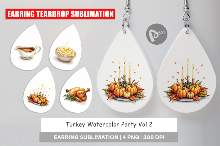 Turkey Party Earring