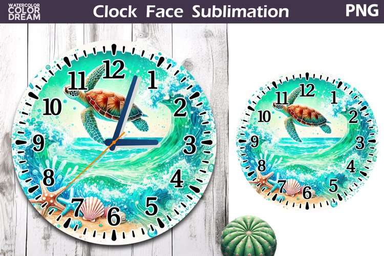 Clock Face Clipart Image 9