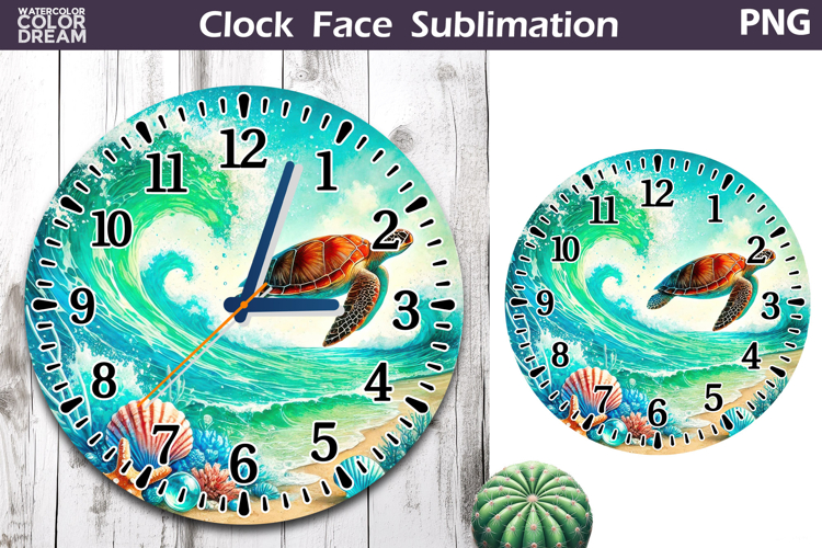 Clock Face Clipart Image 8