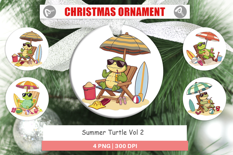 Ornament Summer Turtle