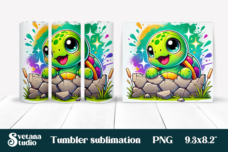 Cute Turtle Clipart Image 18