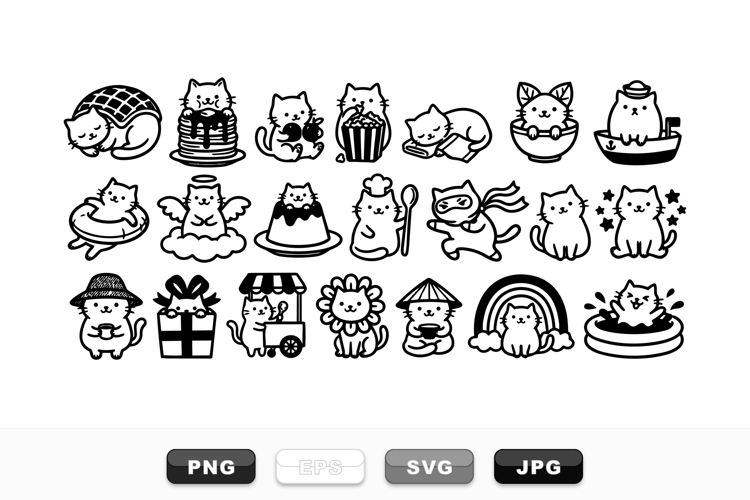 Black Cat Graphic Image 5