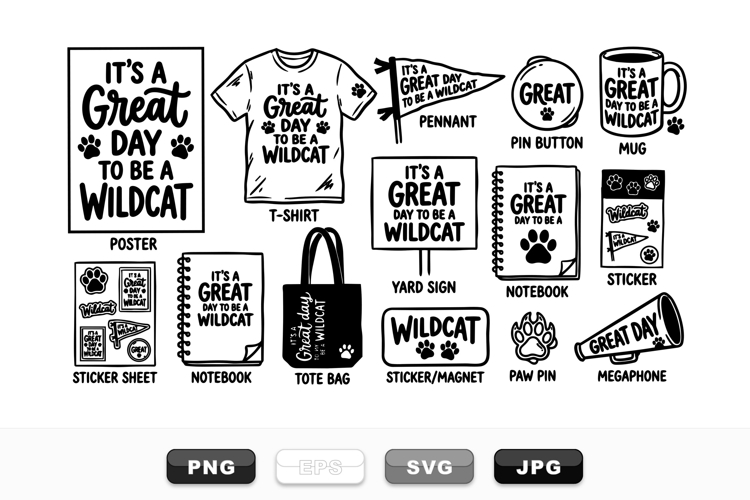 Wildcat Clipart Image 11